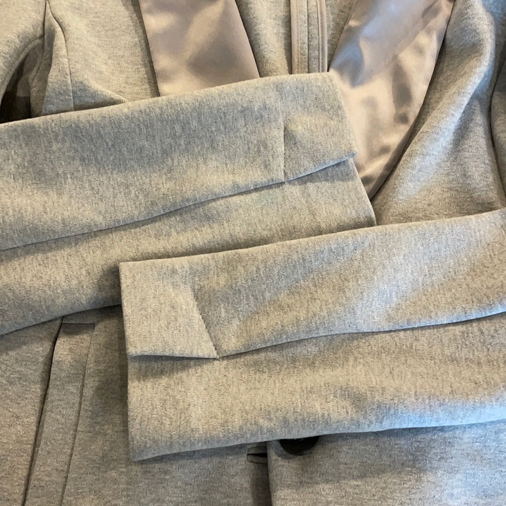 Gap Soft Gray Cropped Jacket - Picture 15 of 16